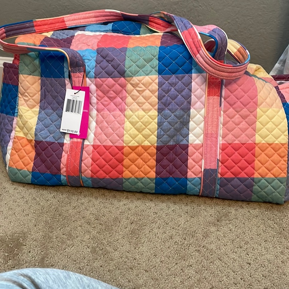 Vera Bradley, large travel duffel